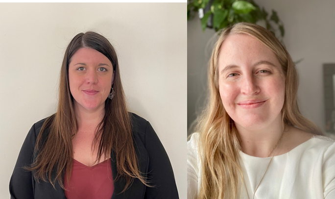 Aprile Daley and Maria McGurrin